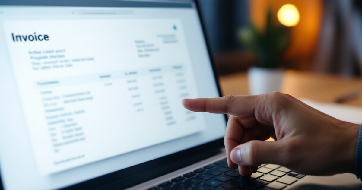 Automate the invoice, not the sending